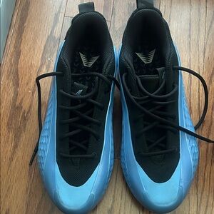 ADIDAS ANTHONY EDWARDS Blue and Black Athletic Shoes